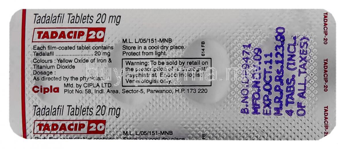 Tadacip 5mg