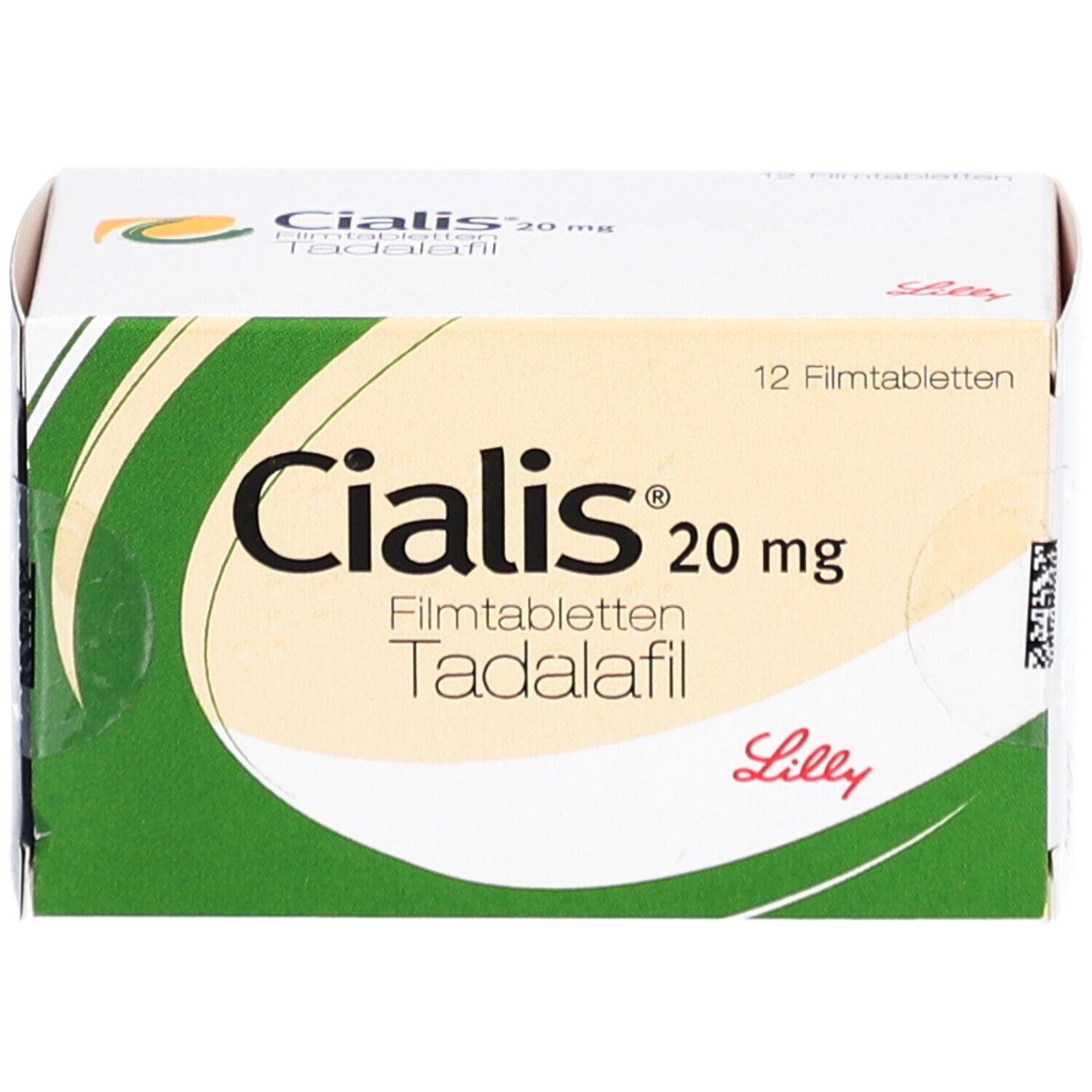 Tadalafil 20mg Lilly Cpr 12