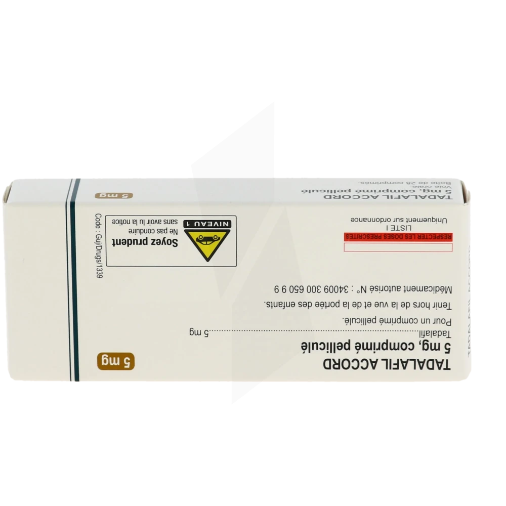 Tadalafil 5 Mg Ordonnance