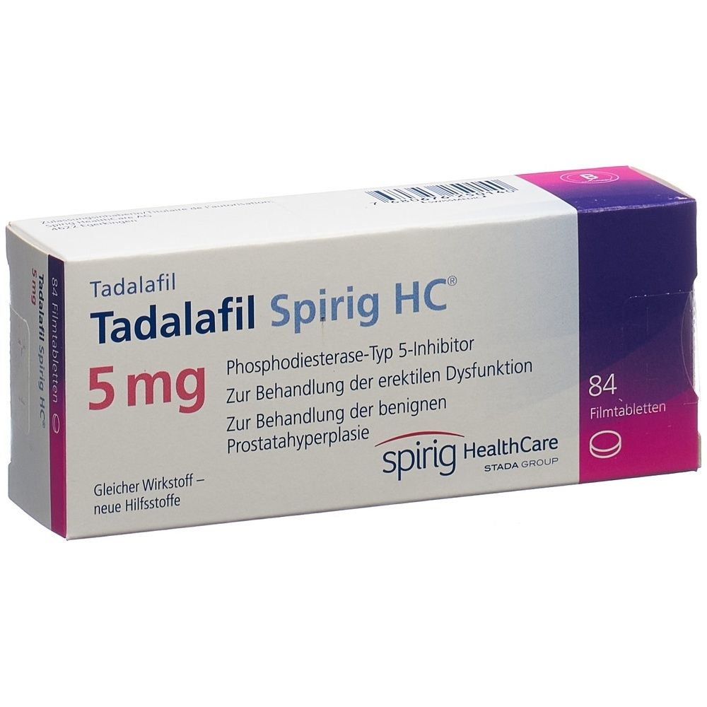 tadalafil 5mg 84 stck