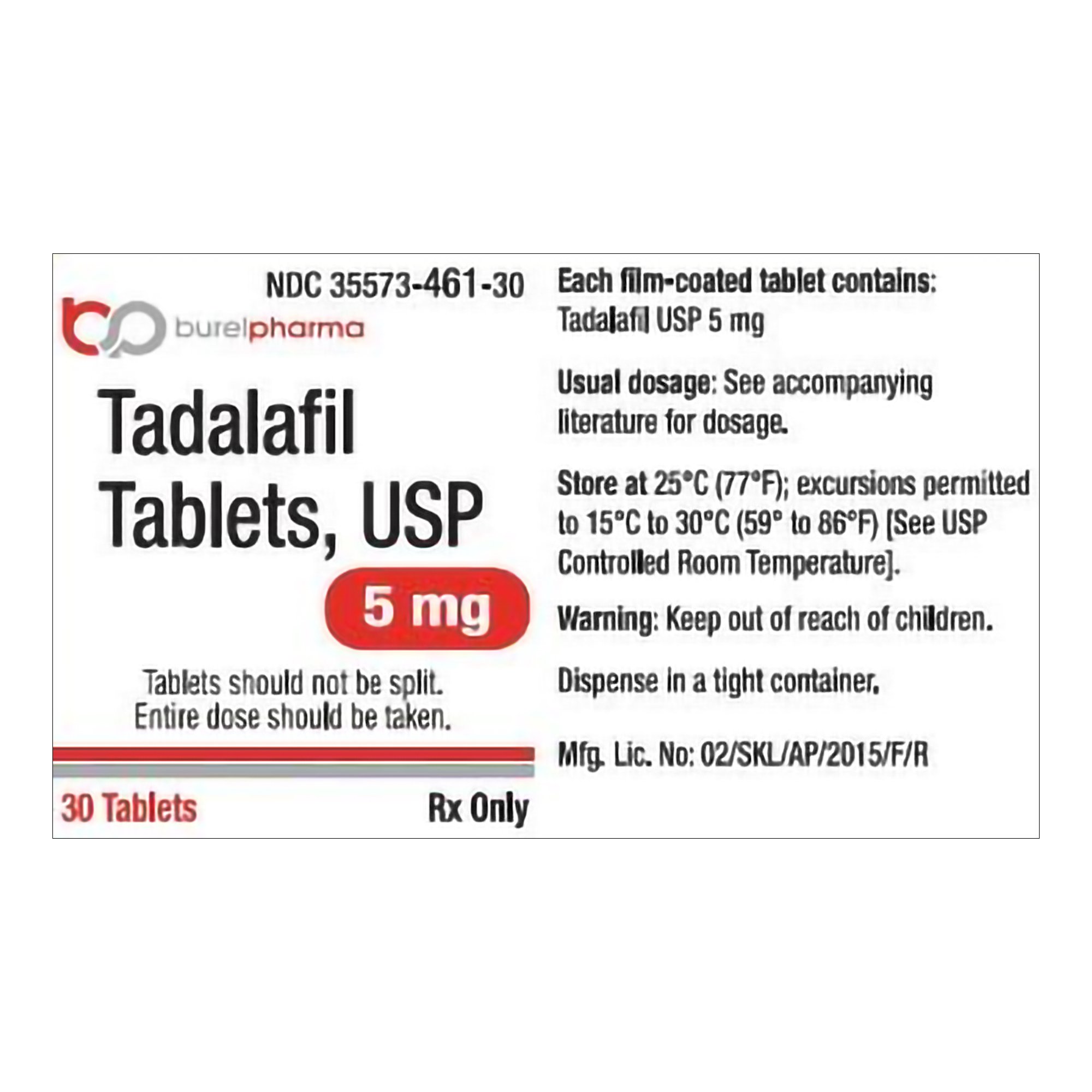 Tadalafil 5mg online