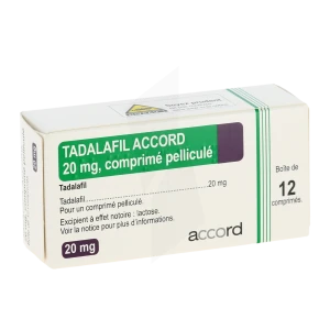 Tadalafil prix 20mg