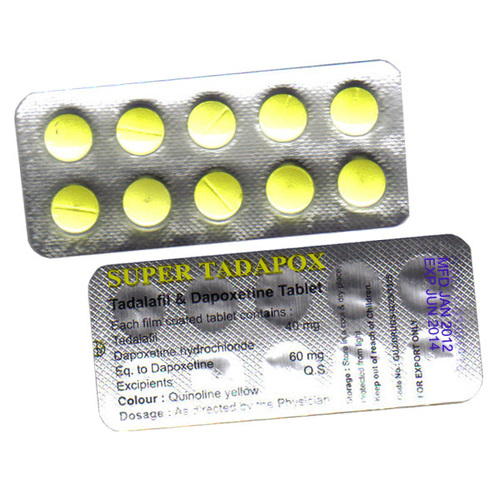 Tadapox 20 mg tadalafil 60mg dapoxetine