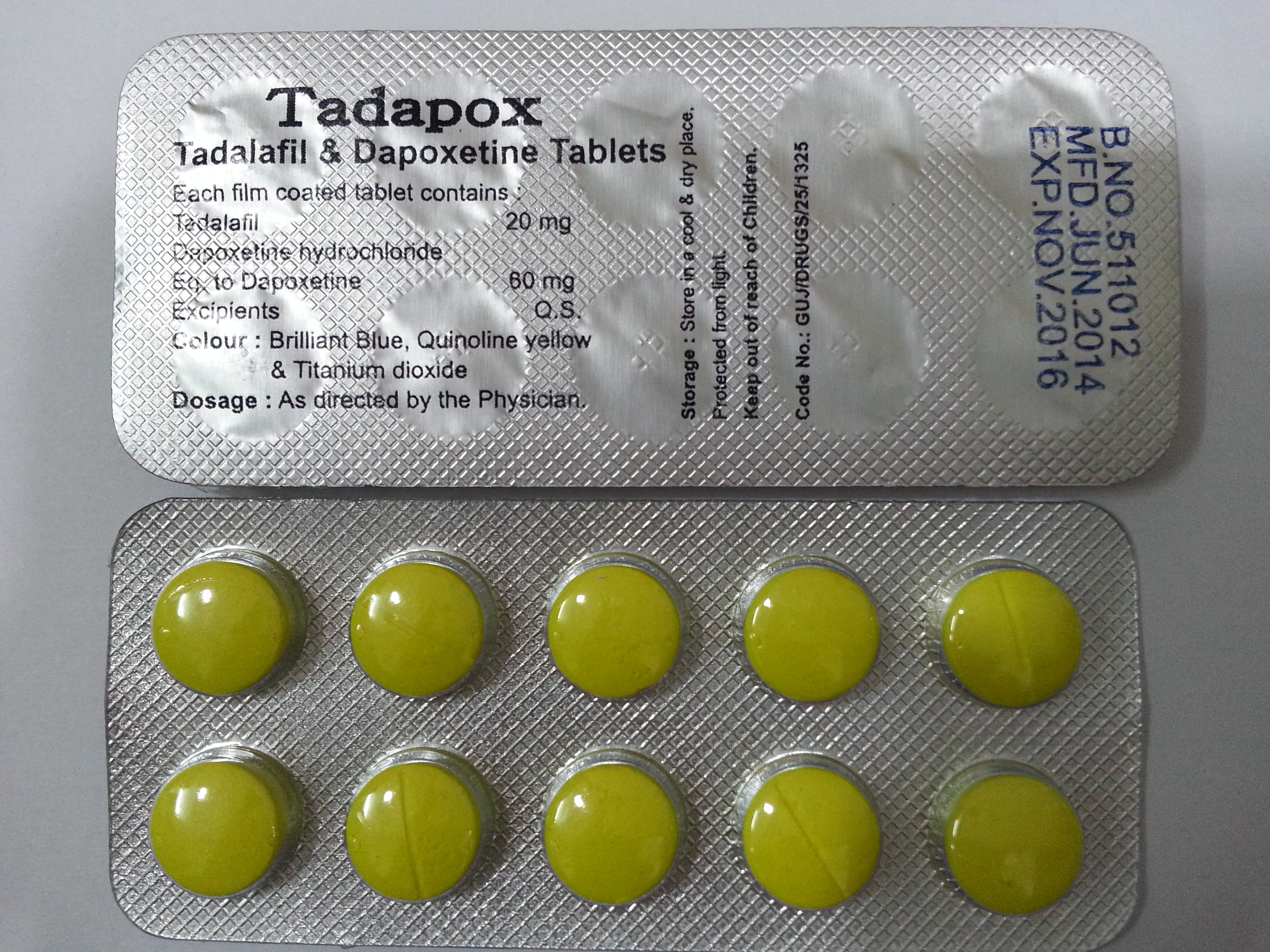 Tadapox 2.5mg
