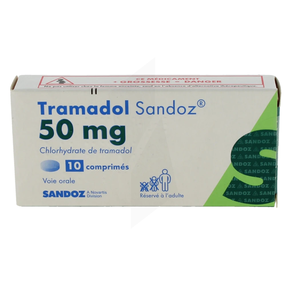 Tramadol chlorhydrate sans ordonnance