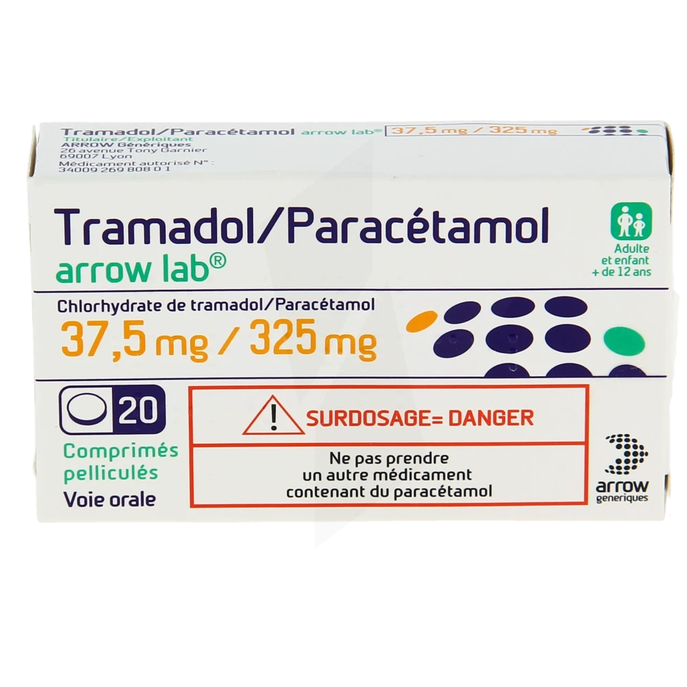 tramadol paracetamol générique