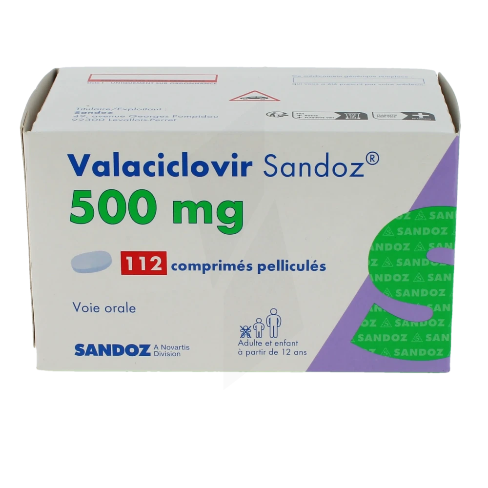 Valacyclovir france acheter
