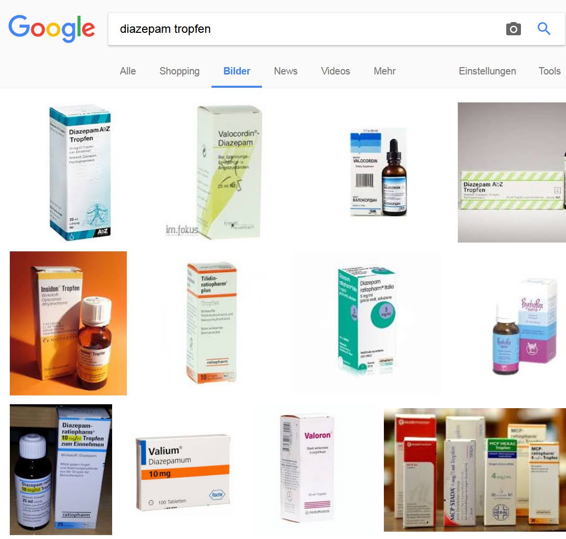 Valium le moins cher