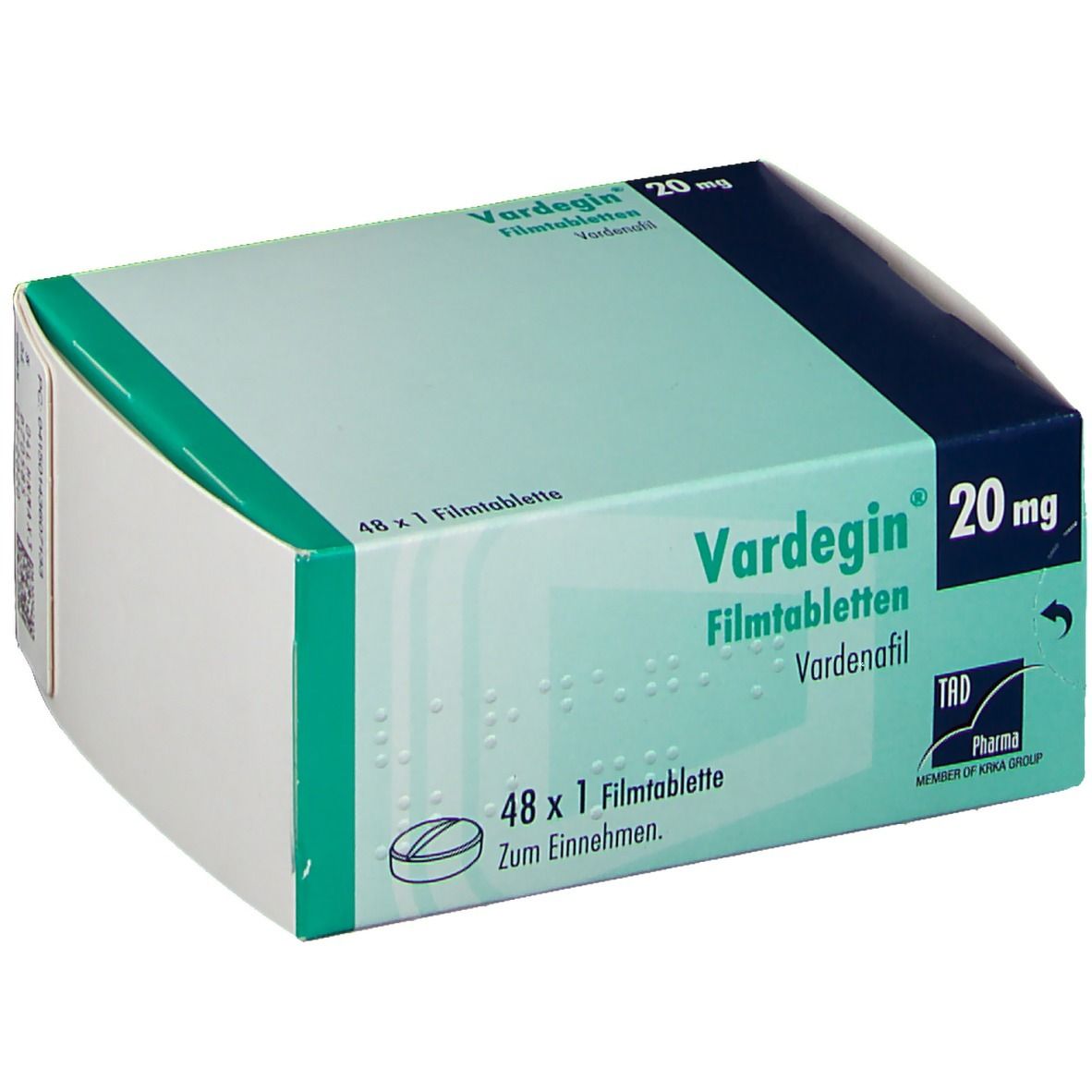 Vardenafil 20mg Dapoxetine 60mg