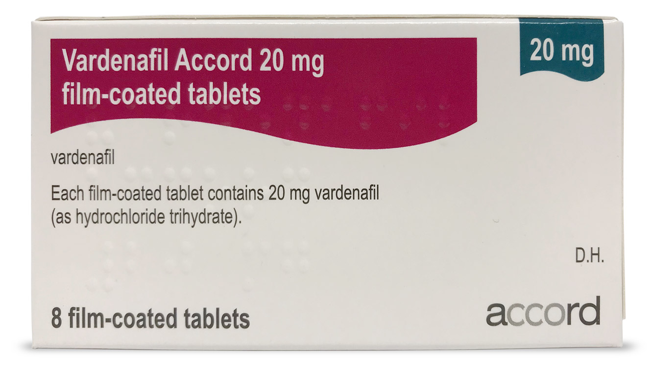 Vardenafil 20mg generika