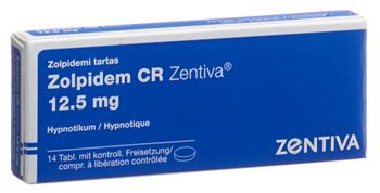 Zolpidem 12.5mg