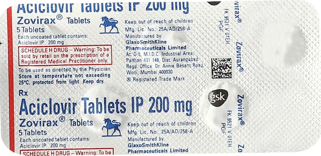Zovirax 200mg