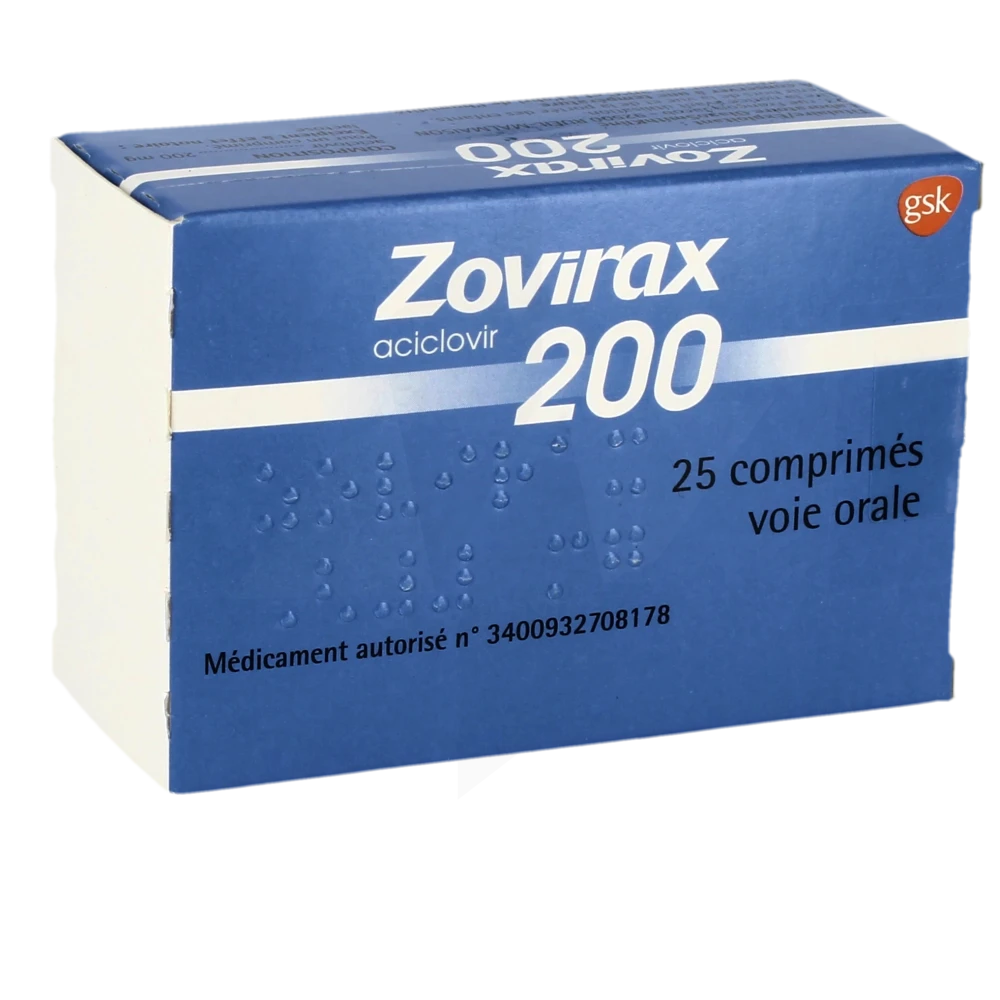 zovirax cachet sans ordonnance