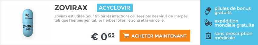 Zovirax Pilule